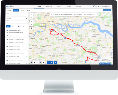 Fleet Tracking Route History