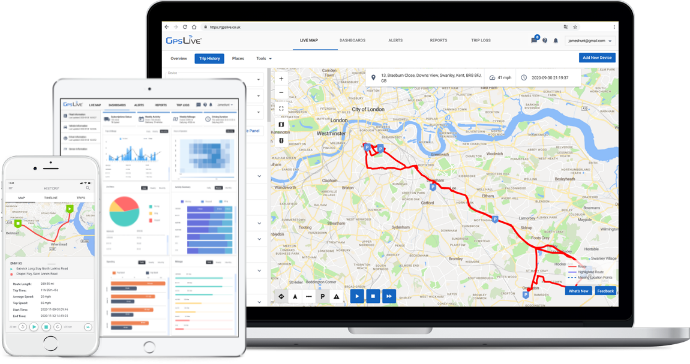 GPS Tracking Platform Web Software