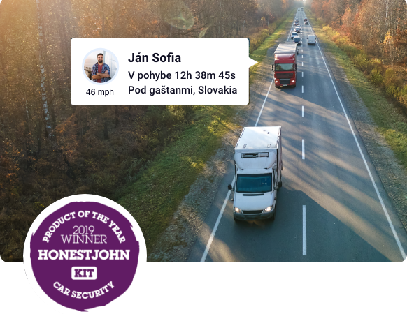 Systém na sledovanie vozidiel pomocou GPS