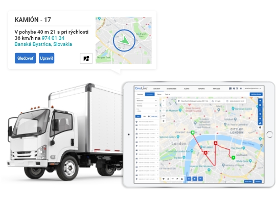 GPS Pozicia V Realnom Case